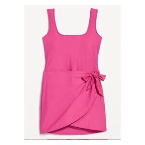 Plus Size One Piece Swim Dress